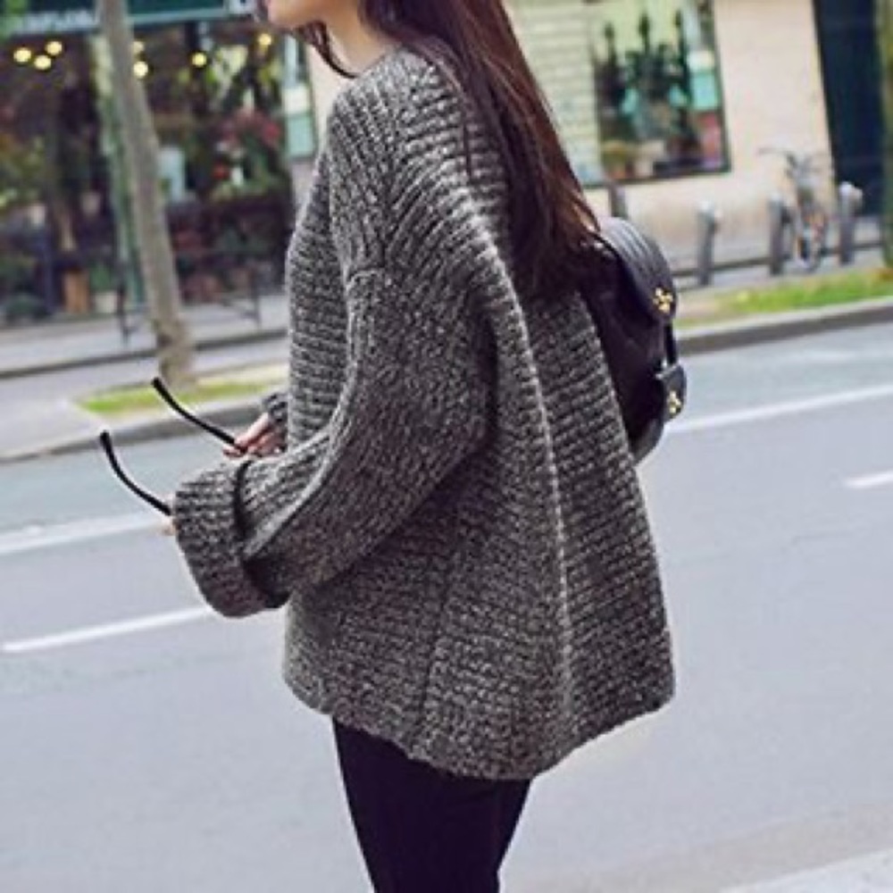 Brand New Sweater Black Grey White